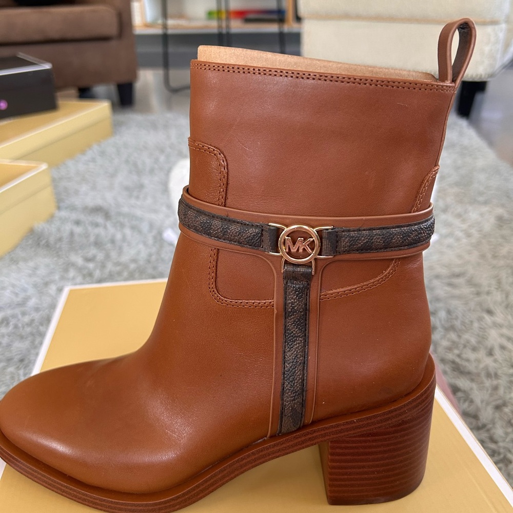 Michael Kors Brown Ankle Boots